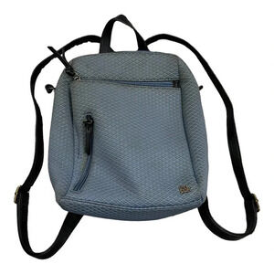The Sak Denim Blue Olvera City Backpack